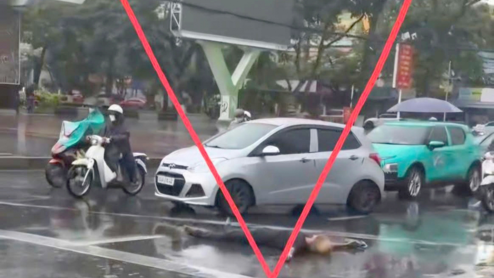 Người đàn ông nằm trên đường ở Cần Thơ không liên quan đến ma túy