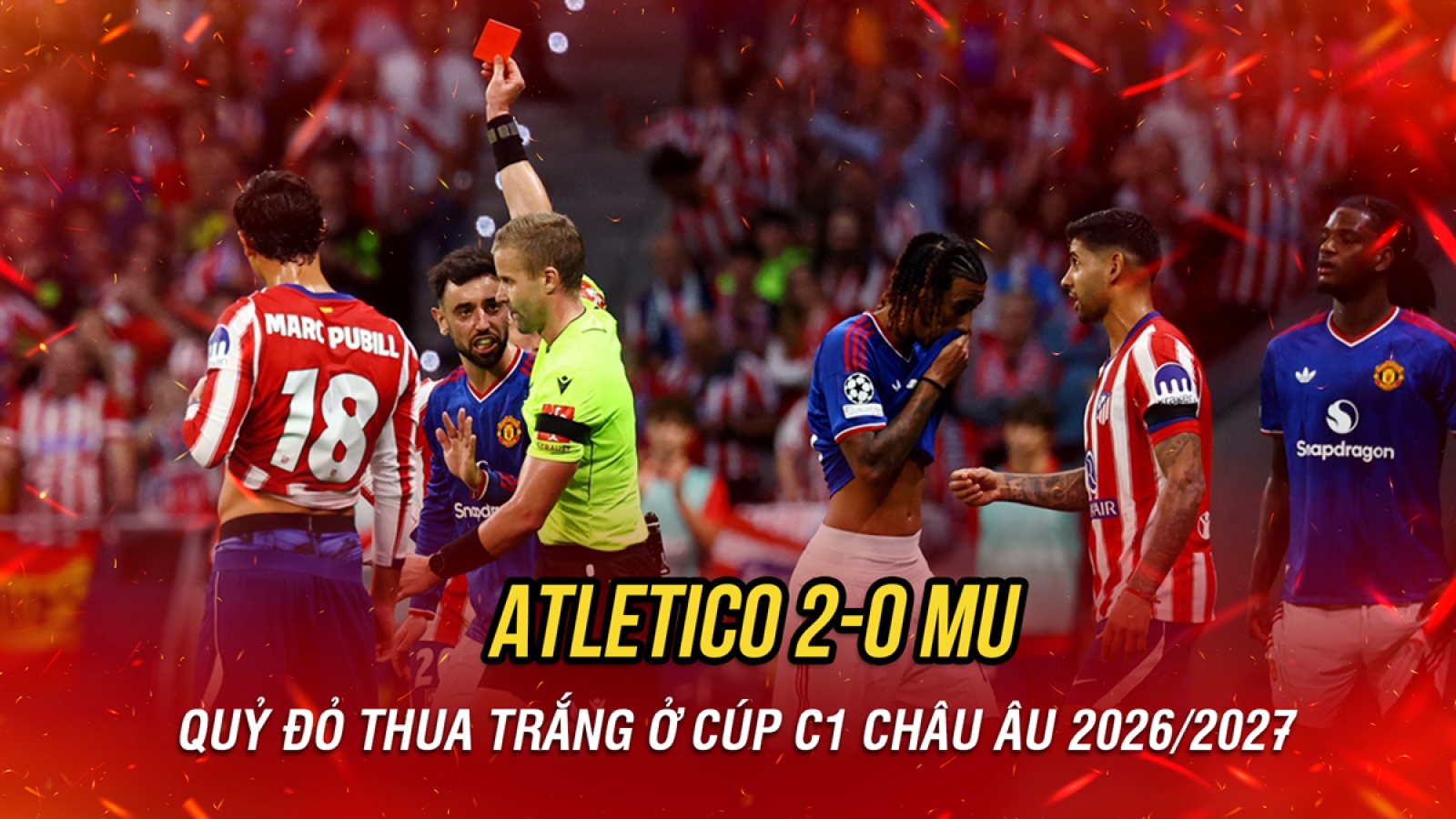 Kết quả bóng đá hôm nay 14/10: MU thua trắng Atletico tại Cúp C1 châu Âu