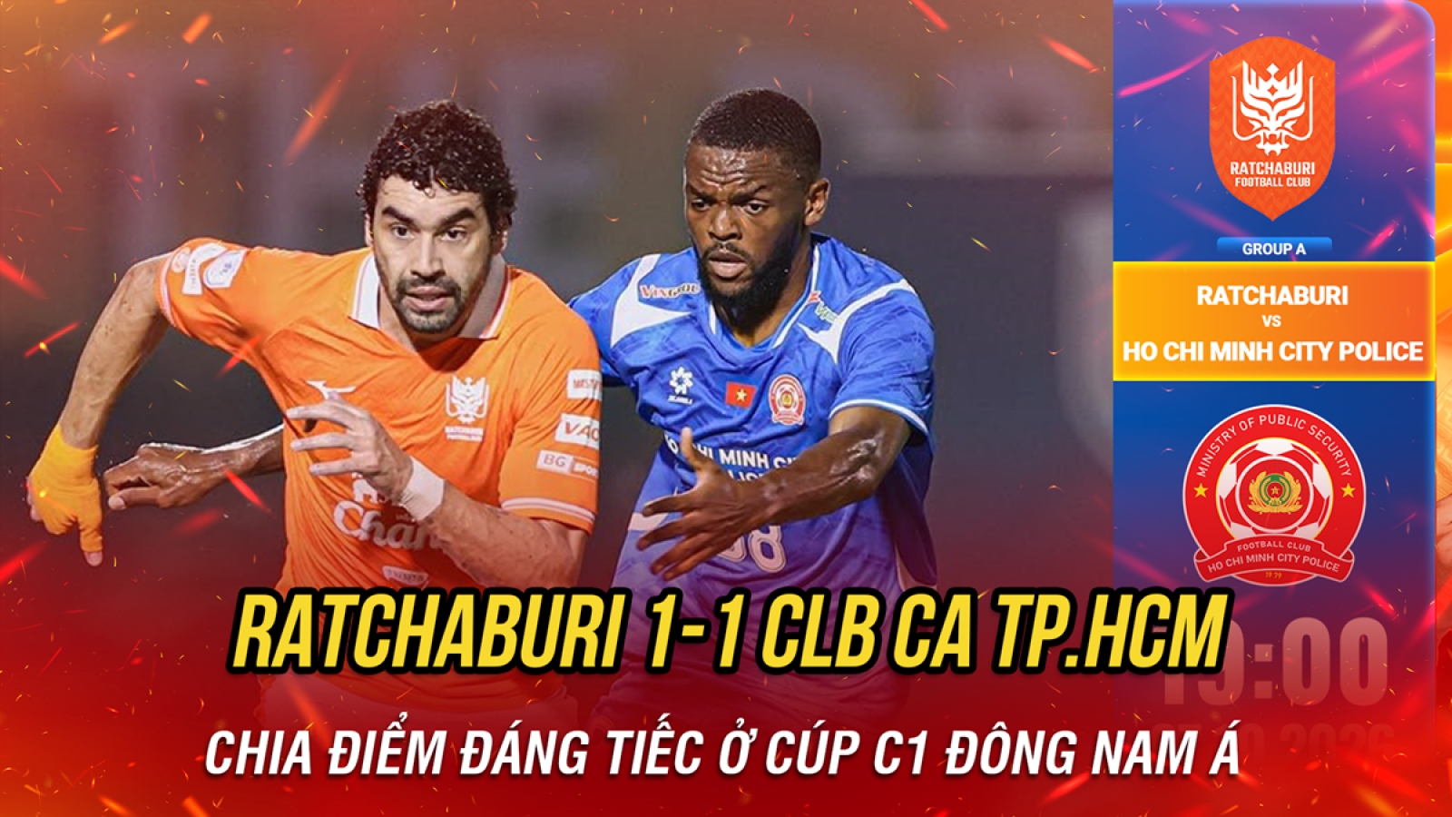 Kết quả bóng đá hôm nay 7/10: CLB TP.HCM chia điểm với đại diện Thái Lan