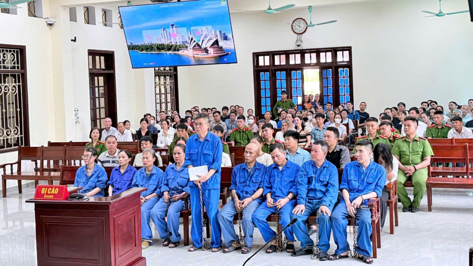 17 bị cáo lĩnh án vụ thịt lợn nhiễm dịch tả châu Phi tại Công ty Đồ hộp Hạ Long