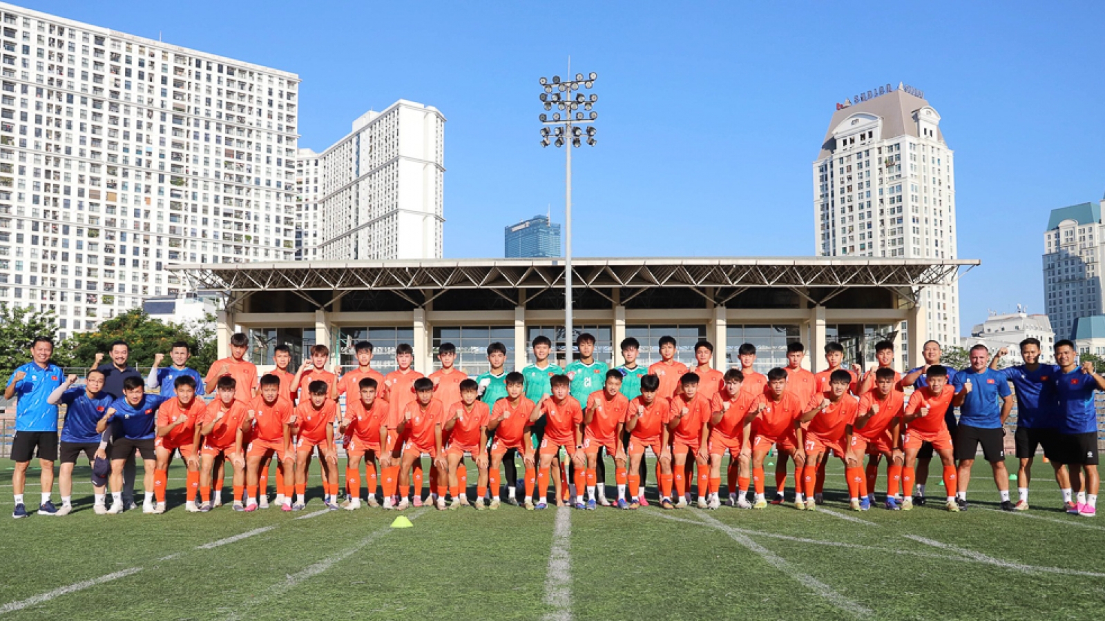 U15 Việt Nam chuẩn bị sẵn sàng tham dự World Cup