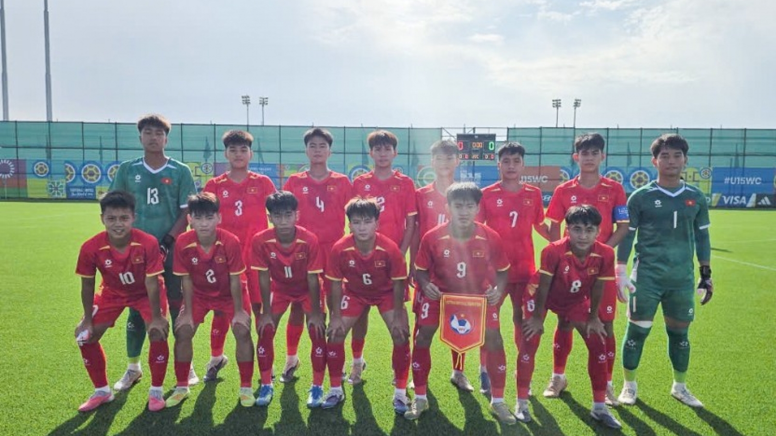 Vietnam wins two matches in a single day at U15 World Cup 2026