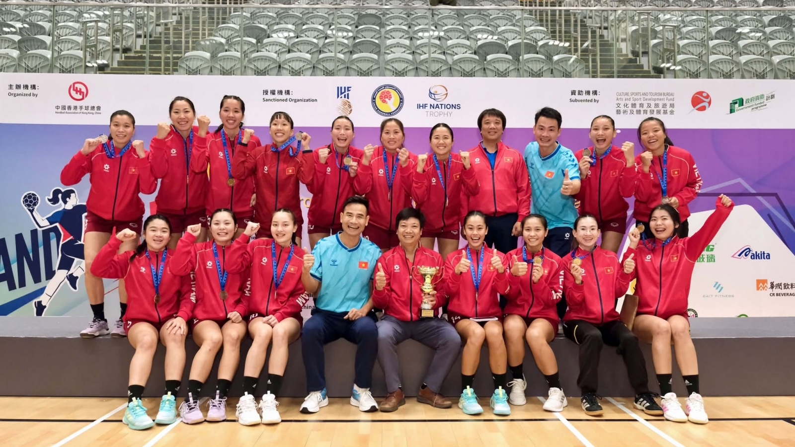 Vietnam claim bronze at Women's IHF Nations Trophy