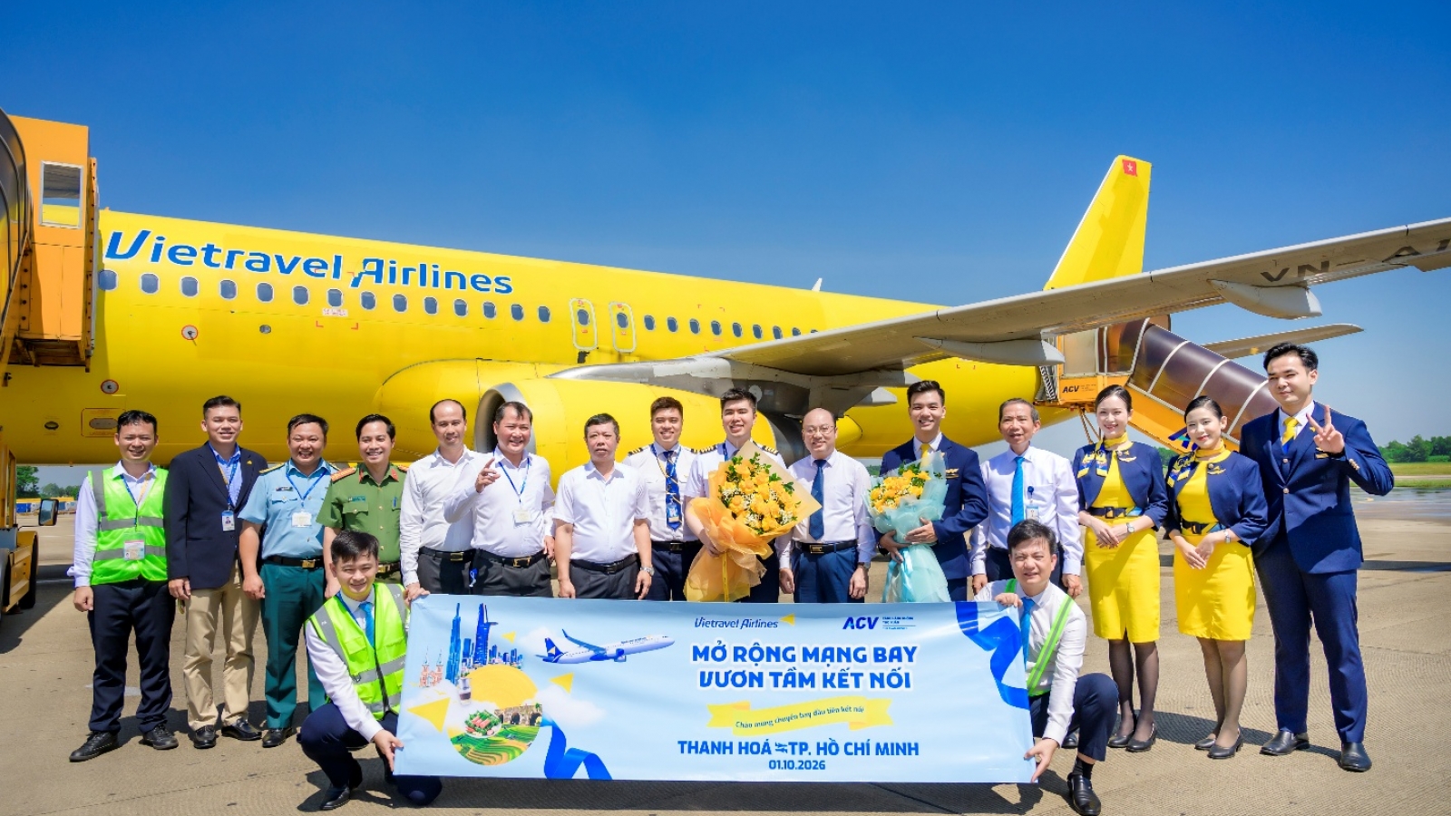 Vietravel Airlines launches new Ho Chi Minh City–Thanh Hoa, Hai Phong routes