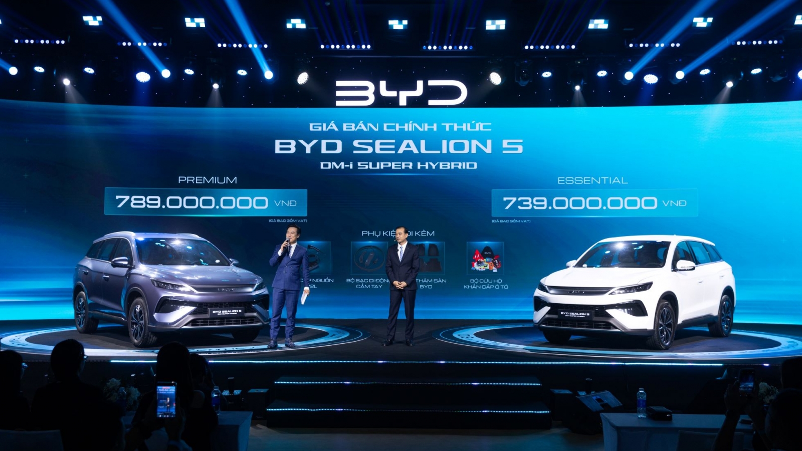 BYD Sealion 5 chính thức ra mắt tại Việt Nam với giá từ 659 triệu đồng
