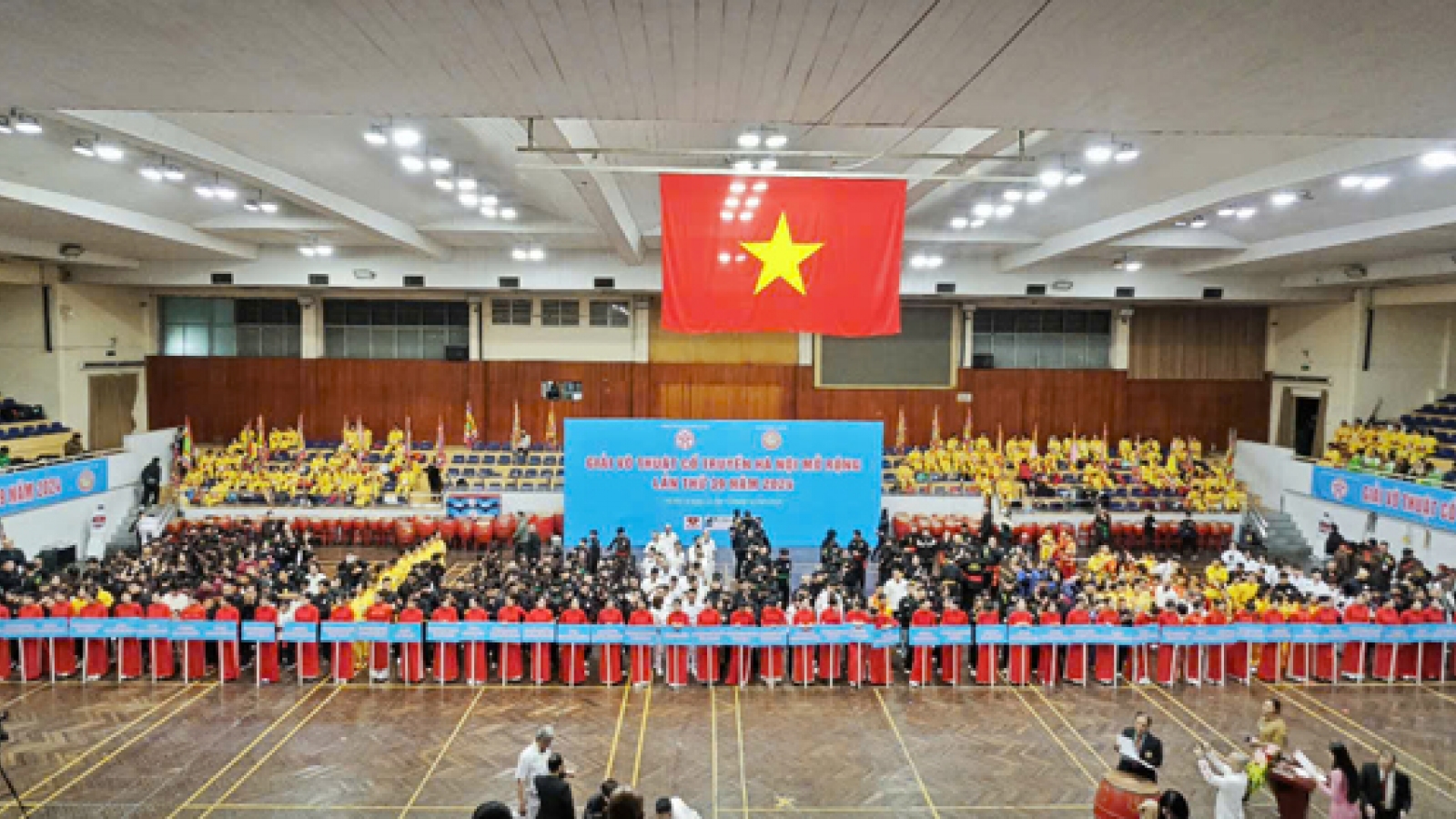 Khai mạc Giải Võ thuật cổ truyền Hà Nội mở rộng lần thứ 39