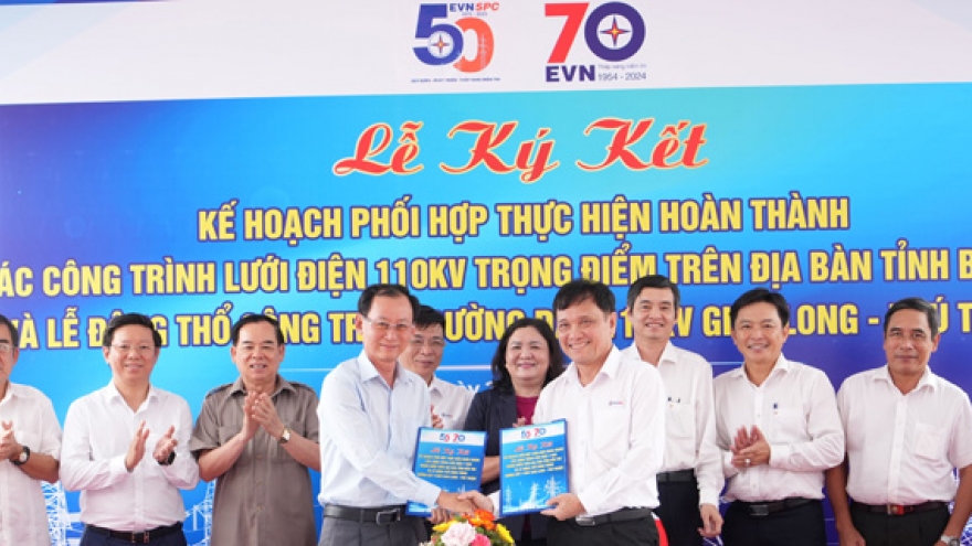 EVNSPC triển khai nhiều công trình trọng điểm tại tỉnh Bến Tre