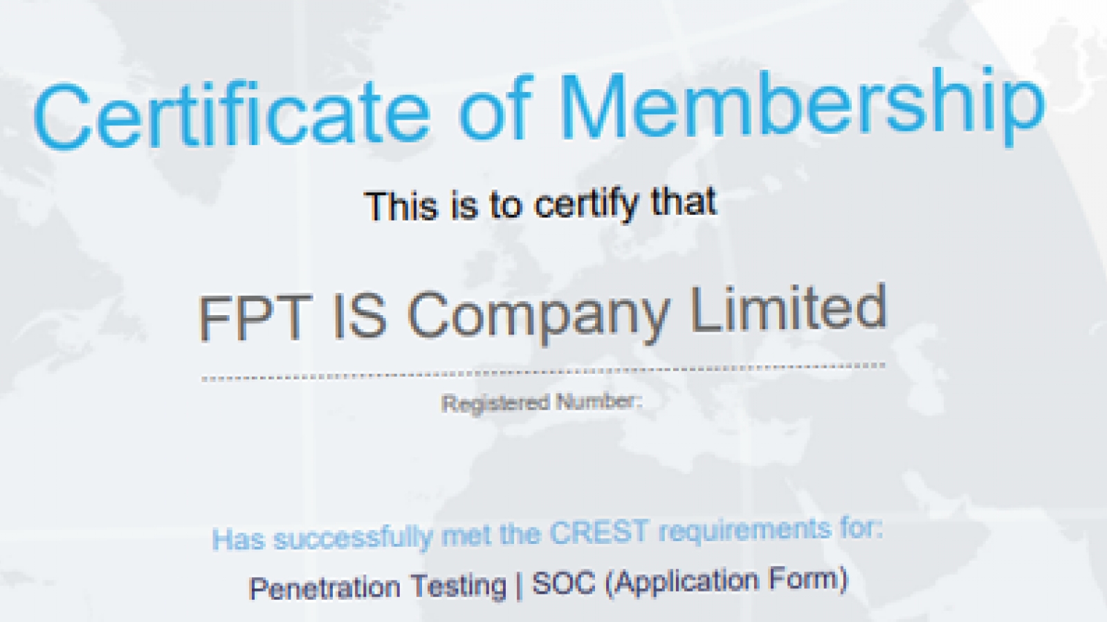 FPT đạt chứng nhận CREST quốc tế cho dịch vụ SOC