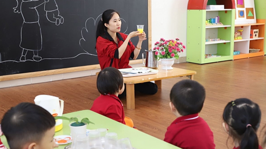 Khó tuyển giáo viên mầm non dù trả lương cao