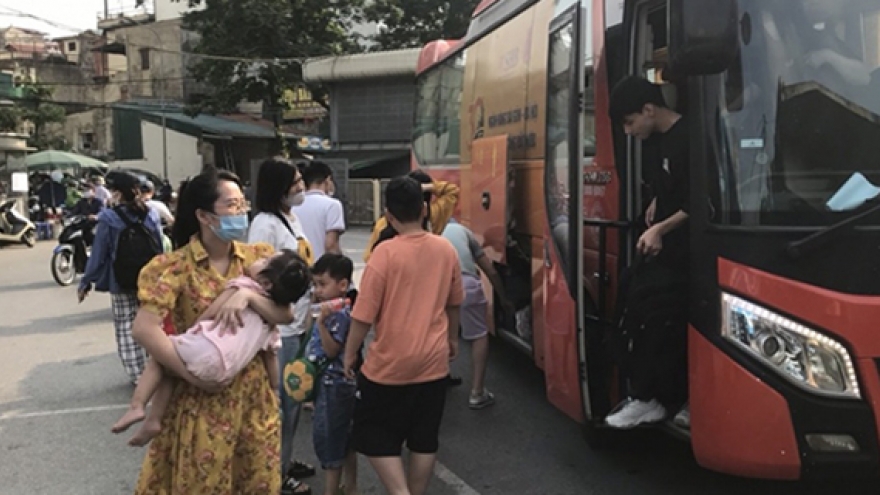 Bến xe, ga tàu ở Hà Nội sẵn sàng phục vụ dịp nghỉ lễ Quốc khánh