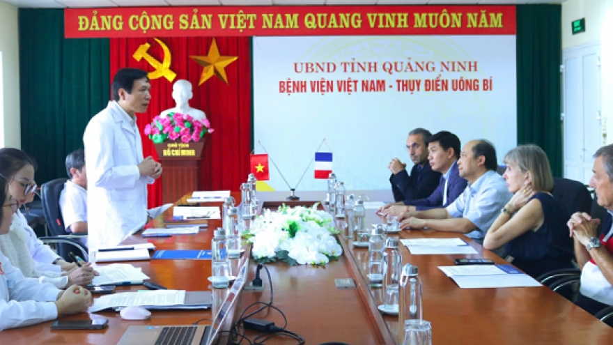 Tăng cường hợp tác giữa BV Việt Nam - Thụy Điển Uông Bí và BV Nevers – Cộng hòa Pháp