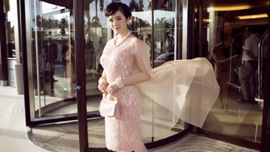 Ly Nha Ky joins a fashion show in France