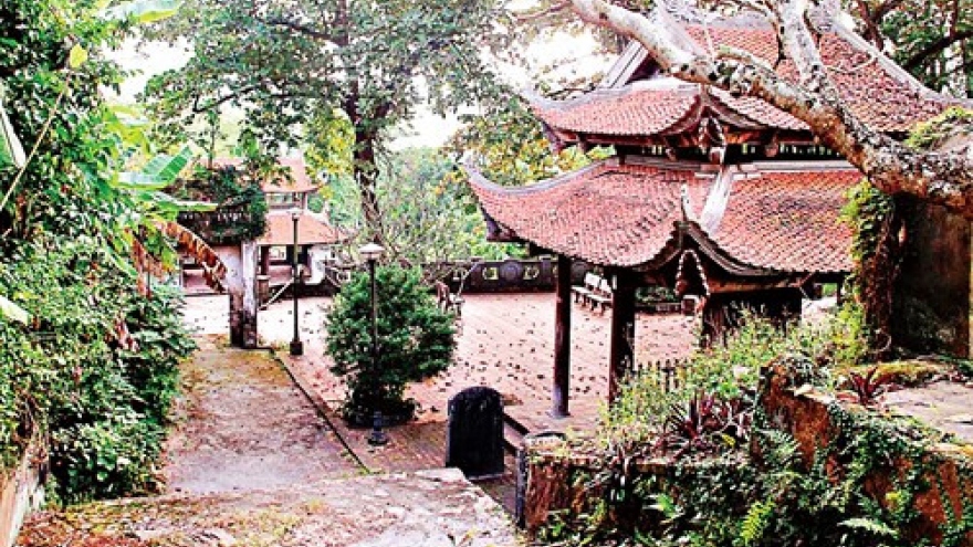 Doi Son pagoda, a Buddhist center in northern Vietnam