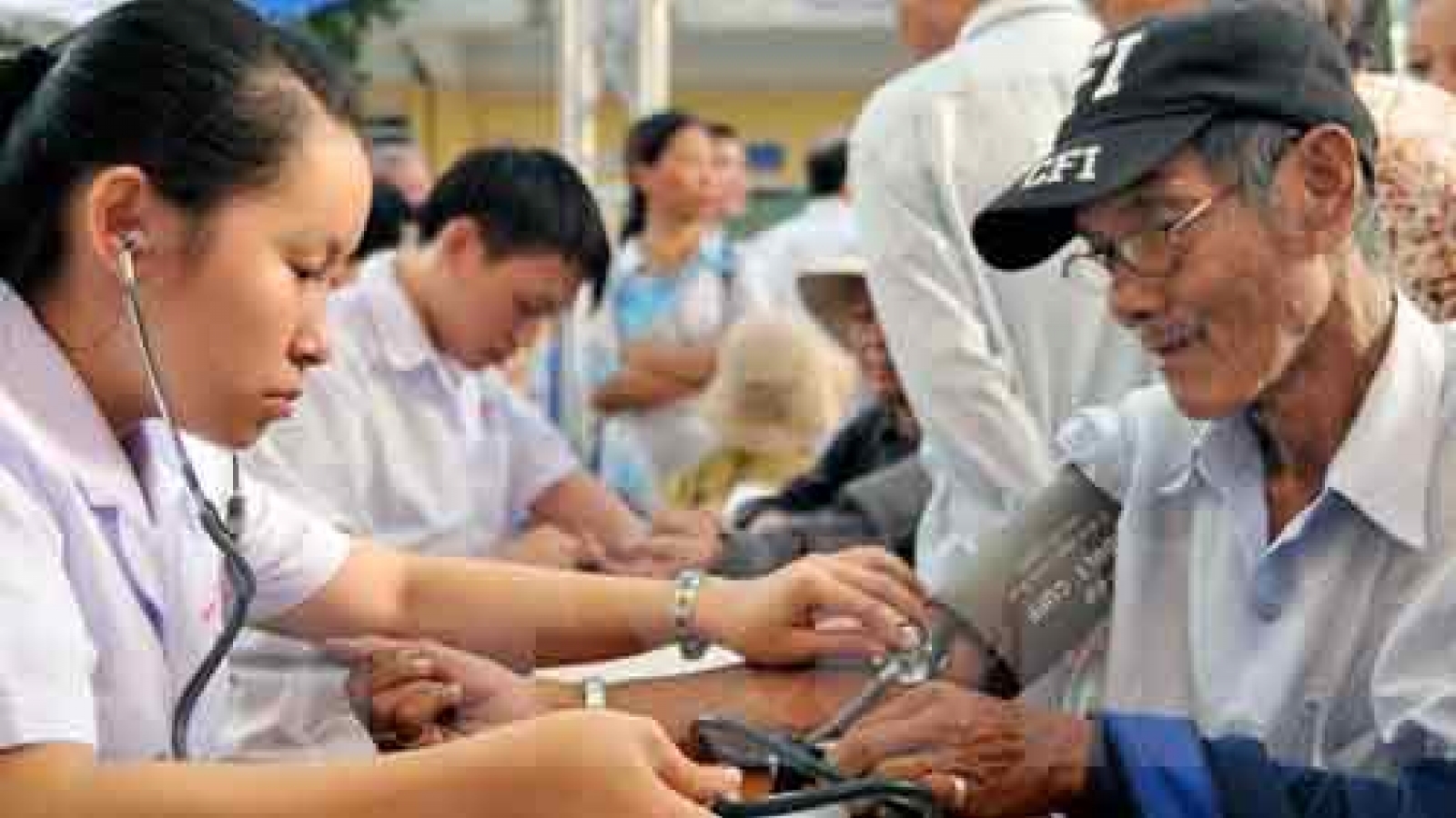 Elder people receive better healthcare