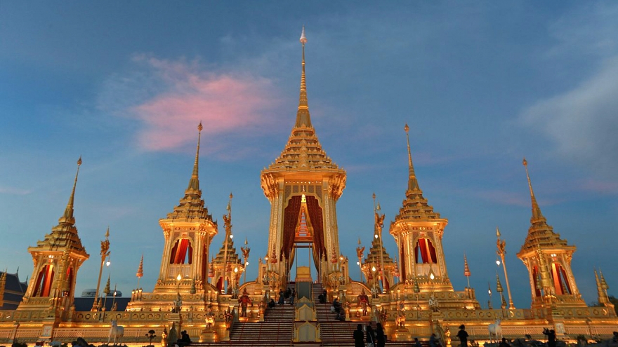 The Royal Crematorium of HM the late King Bhumibol Adulyadej