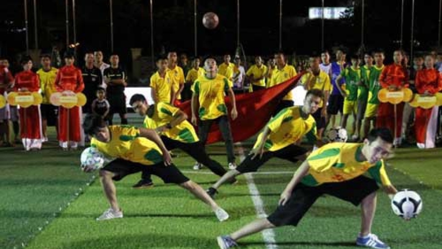 Freestyle football promoted in Vietnam