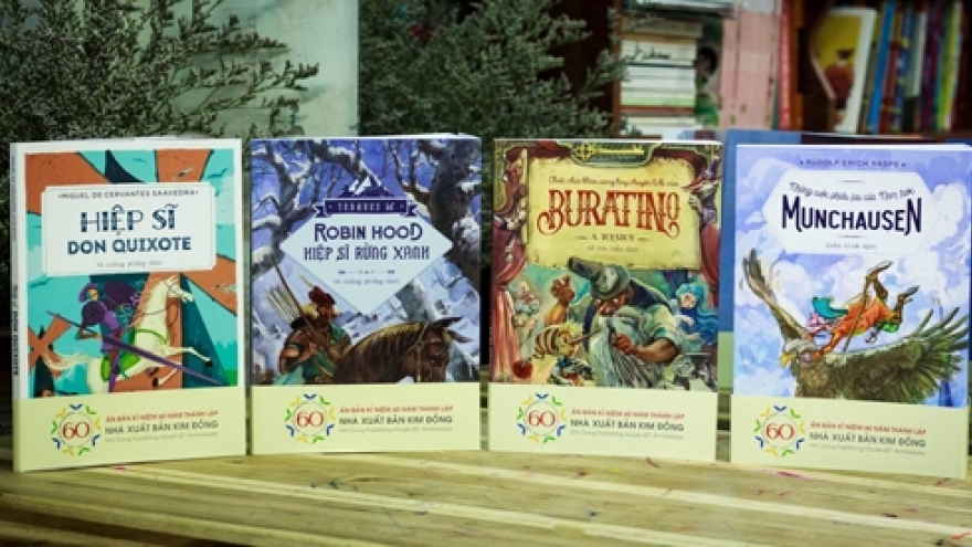 Special editions of four world classic literary works debut