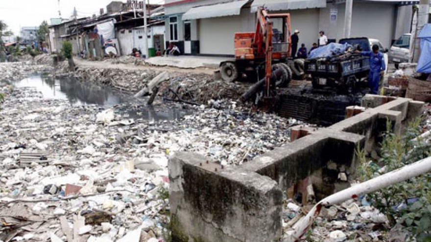 HCM City’s canals seriously polluted
