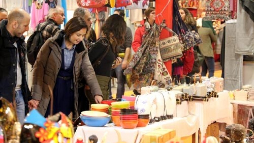 Vietnam brings variety of traditional craft creations to Italian fair