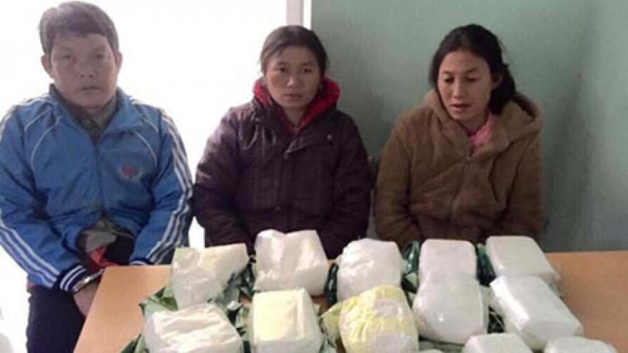 Thanh Hoa police make record bust, seize 15 kilos of heroin