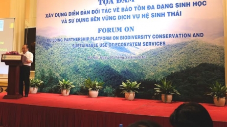 Forum on building platform for biodiversity conservation