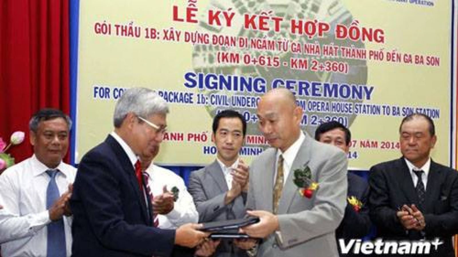 HCM City, Japan sign a metro contract