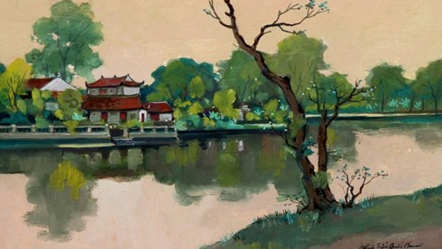 1950’s Hanoi on show through Le Van Xuong’s artworks