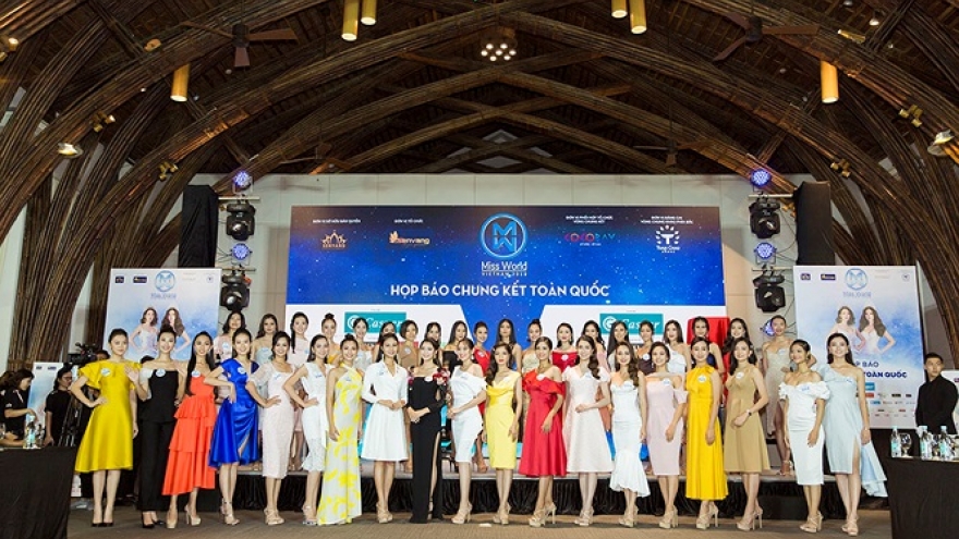Beauty queens shine at Miss World Vietnam 2019 press conference
