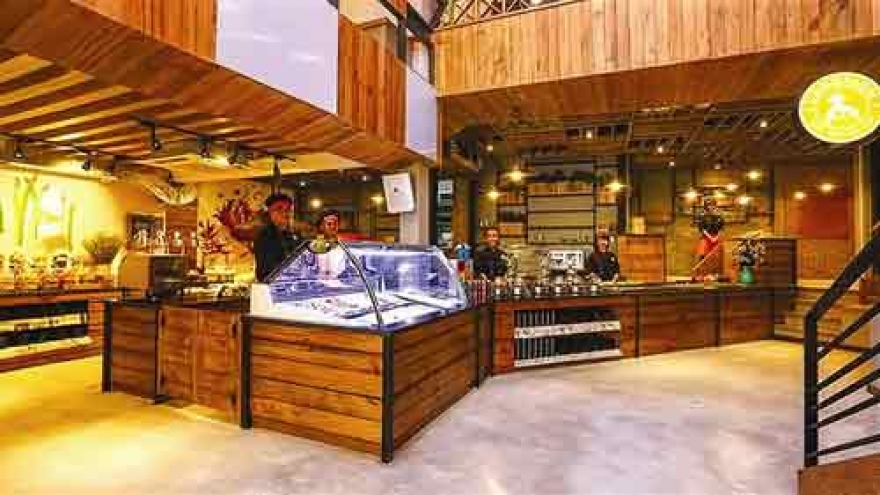 A Da Lat specialties store in Saigon