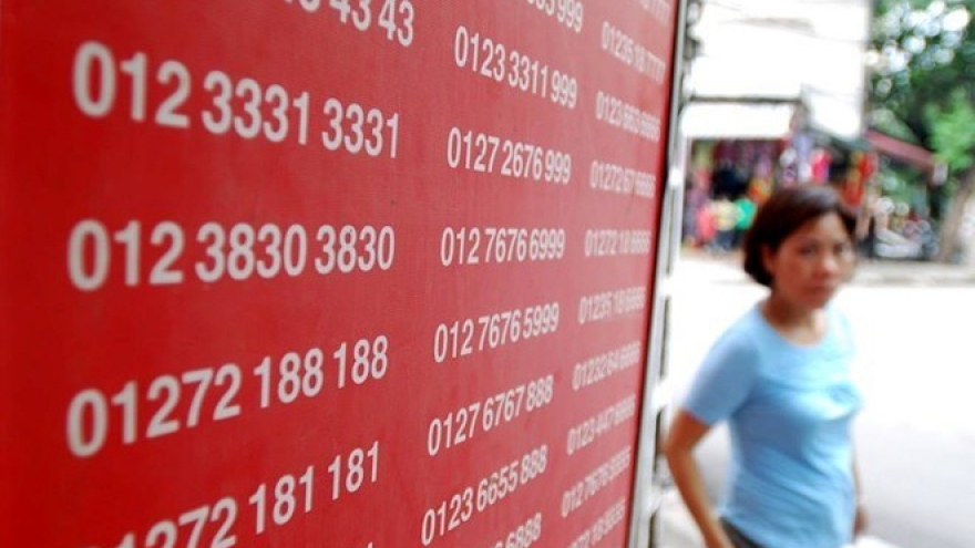 11-digit phone numbers to be cut