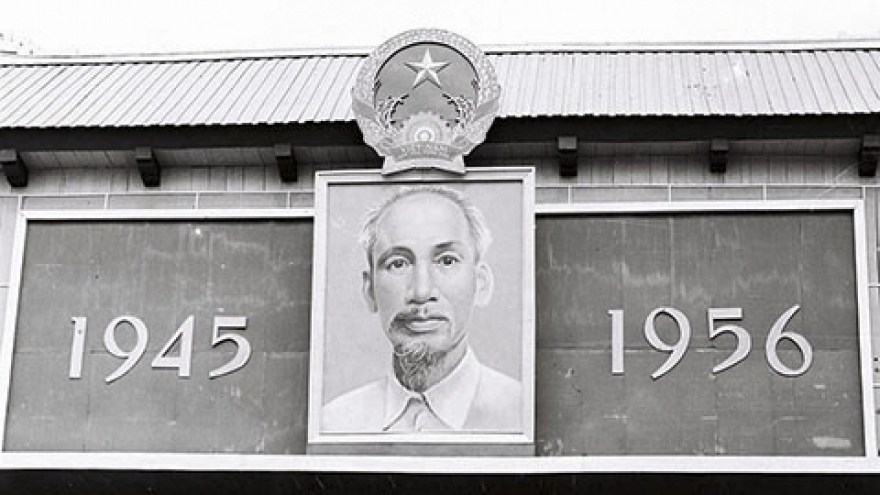 National Day show in black and white images