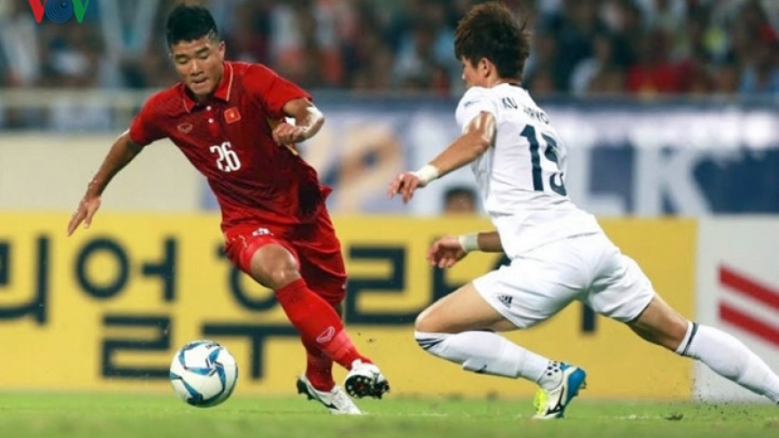 Vietnam starting line-up for friendly game against Indonesia