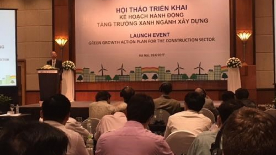 Workshop discusses action plan for green growth in building sector