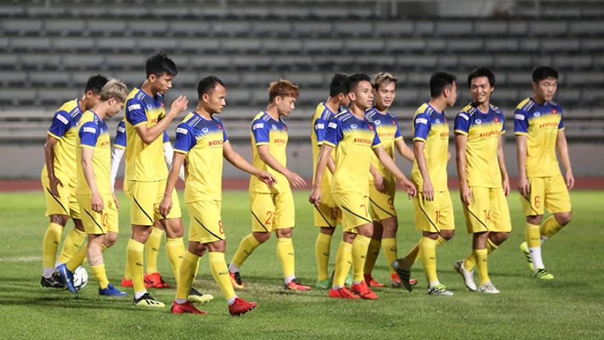 National team hold final training session ahead of King's Cup final