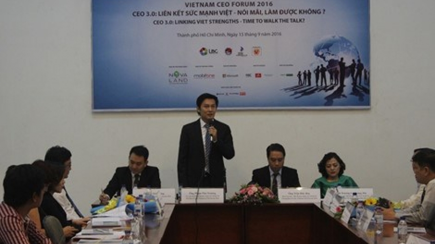 
        More than 1,000 entrepreneurs to join Vietnam CEO Forum
                              