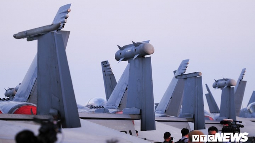 In pictures: Fighter jets of the USS Carl Vinson 
