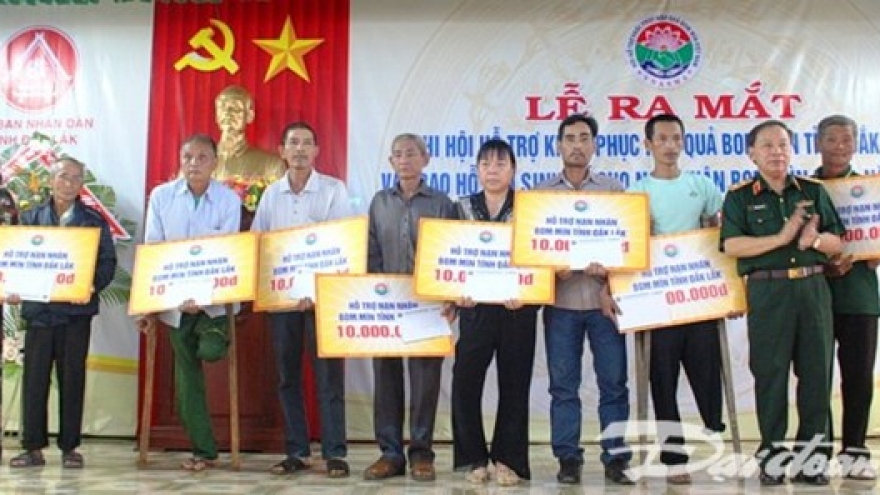 Dak Lak: UXO victims receive financial aid to improve livelihoods