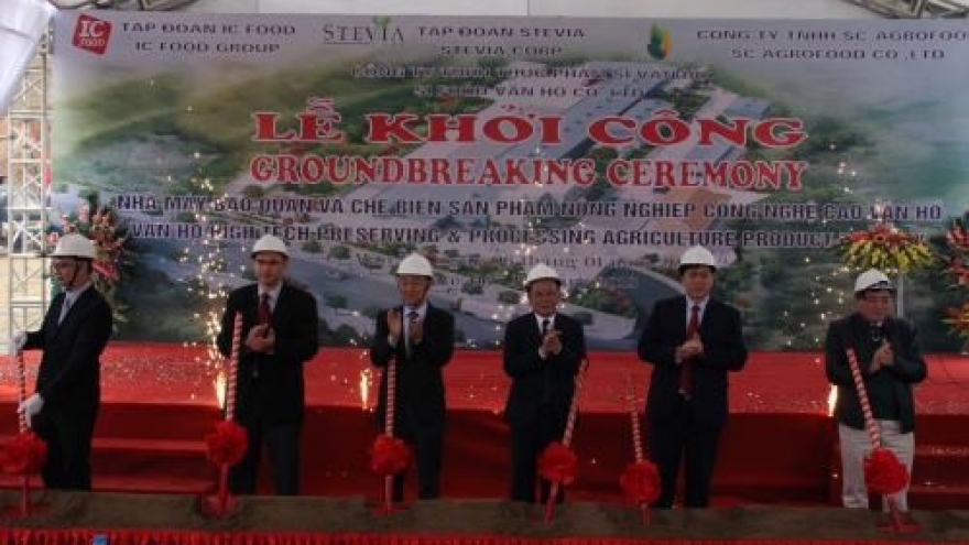 Son La: work starts on agriculture processing plant