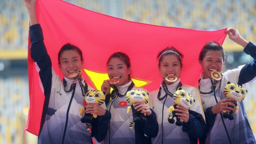 Outstanding Vietnamese athletes in the 29th SEA Game