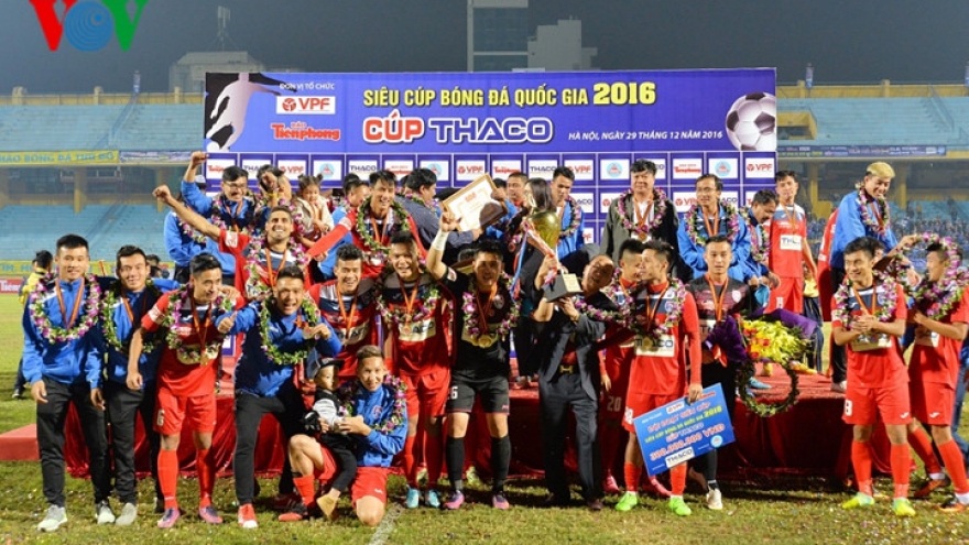 Overview of Quang Ninh Coal-Hanoi T&T final match 