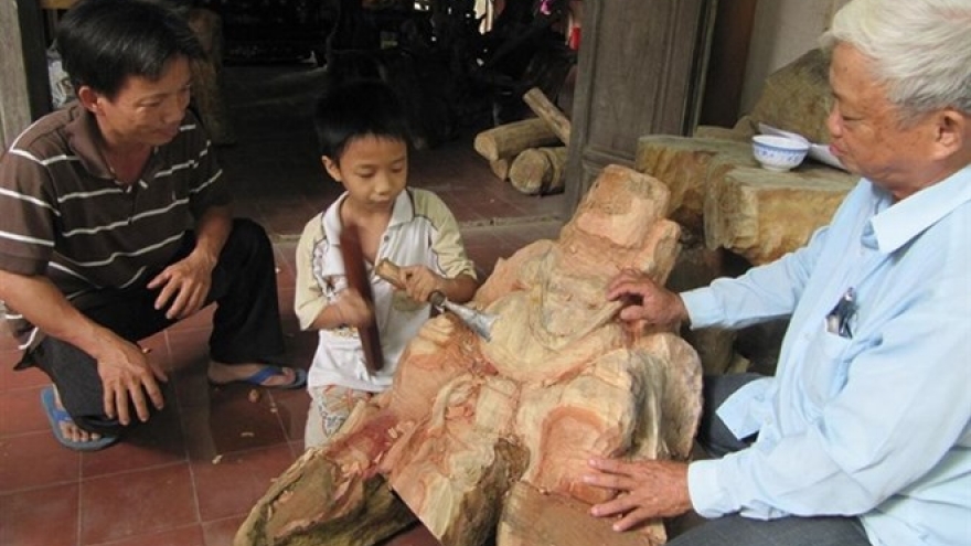 The carpentry craft of Kim Bong village
