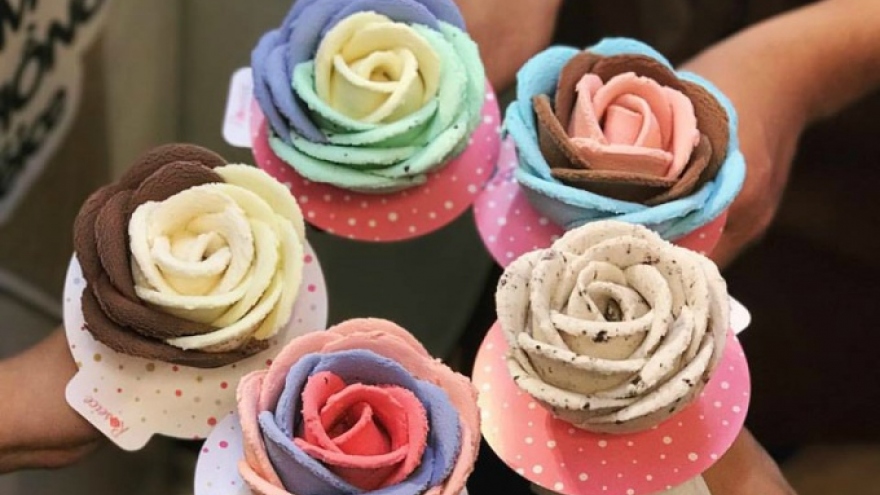 The internet loves this flowery Saigon ice cream. Do you?