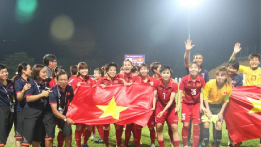 Vietnam women rise to slot No. 31 in FIFA rankings