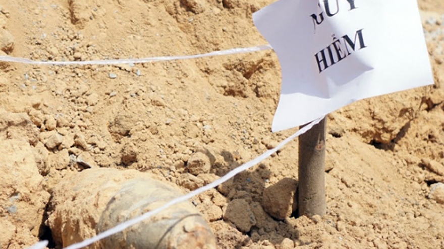 100-kilo Vietnam War bomb unearthed in southern province