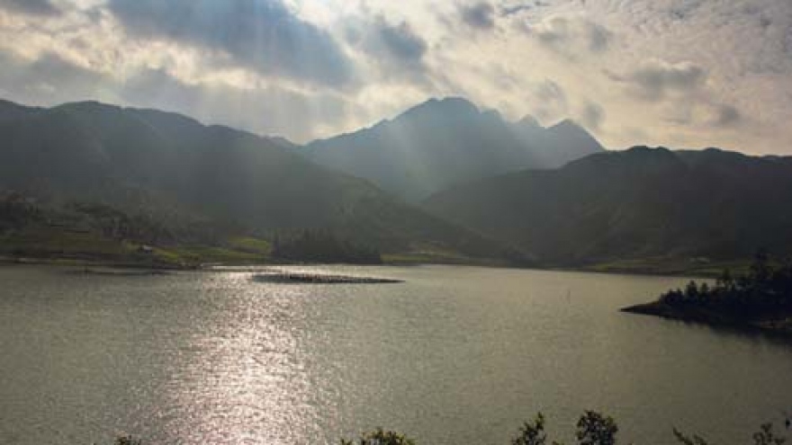 The reservoir at the highest altitude in Vietnam