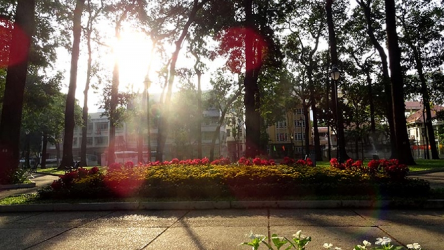 Early morning charms of Saigon