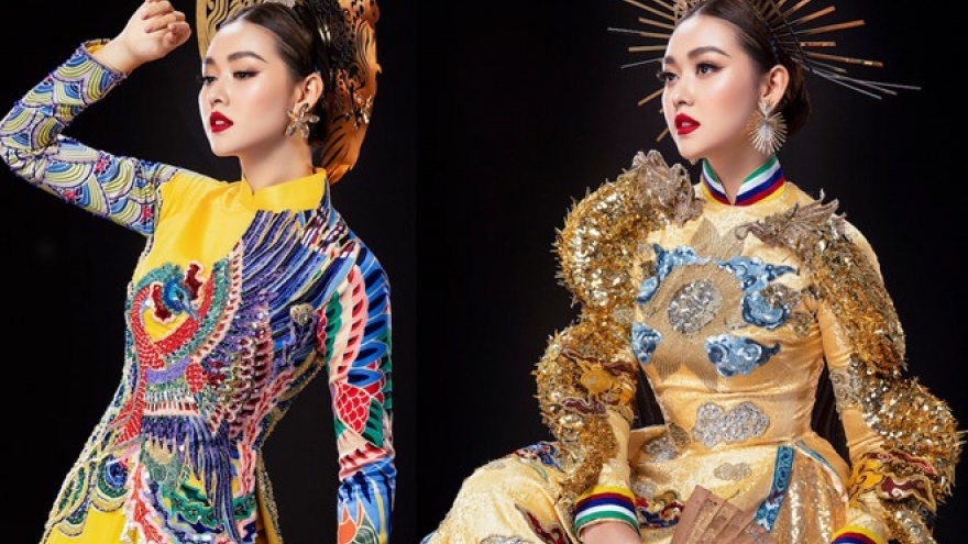 Tuong San claims national costume win at Miss International 2019