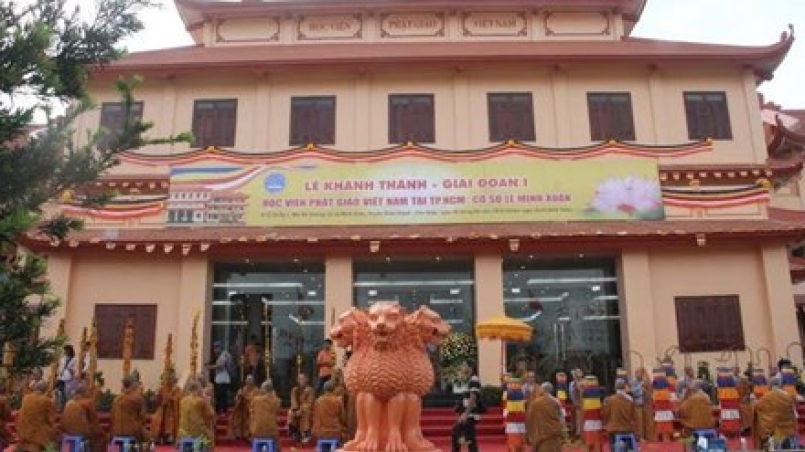 HCM City’s Buddhist Academy opens