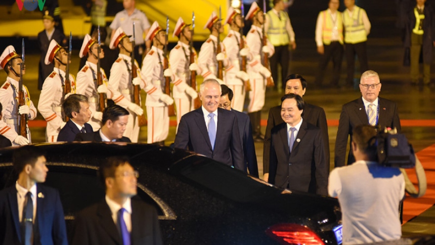 APEC 2017: Australian PM  arrives in Da Nang for APEC Meeting