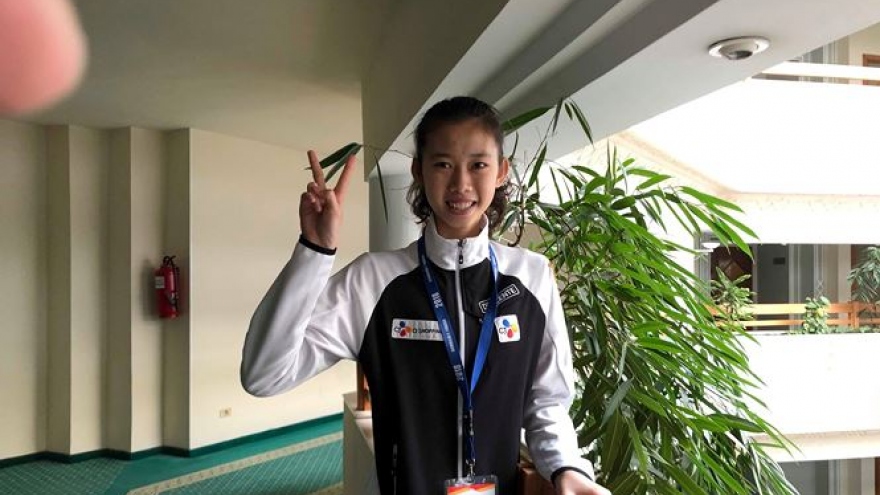 Taekwondo star Kim Ngan qualifies for Youth Olympics 2018